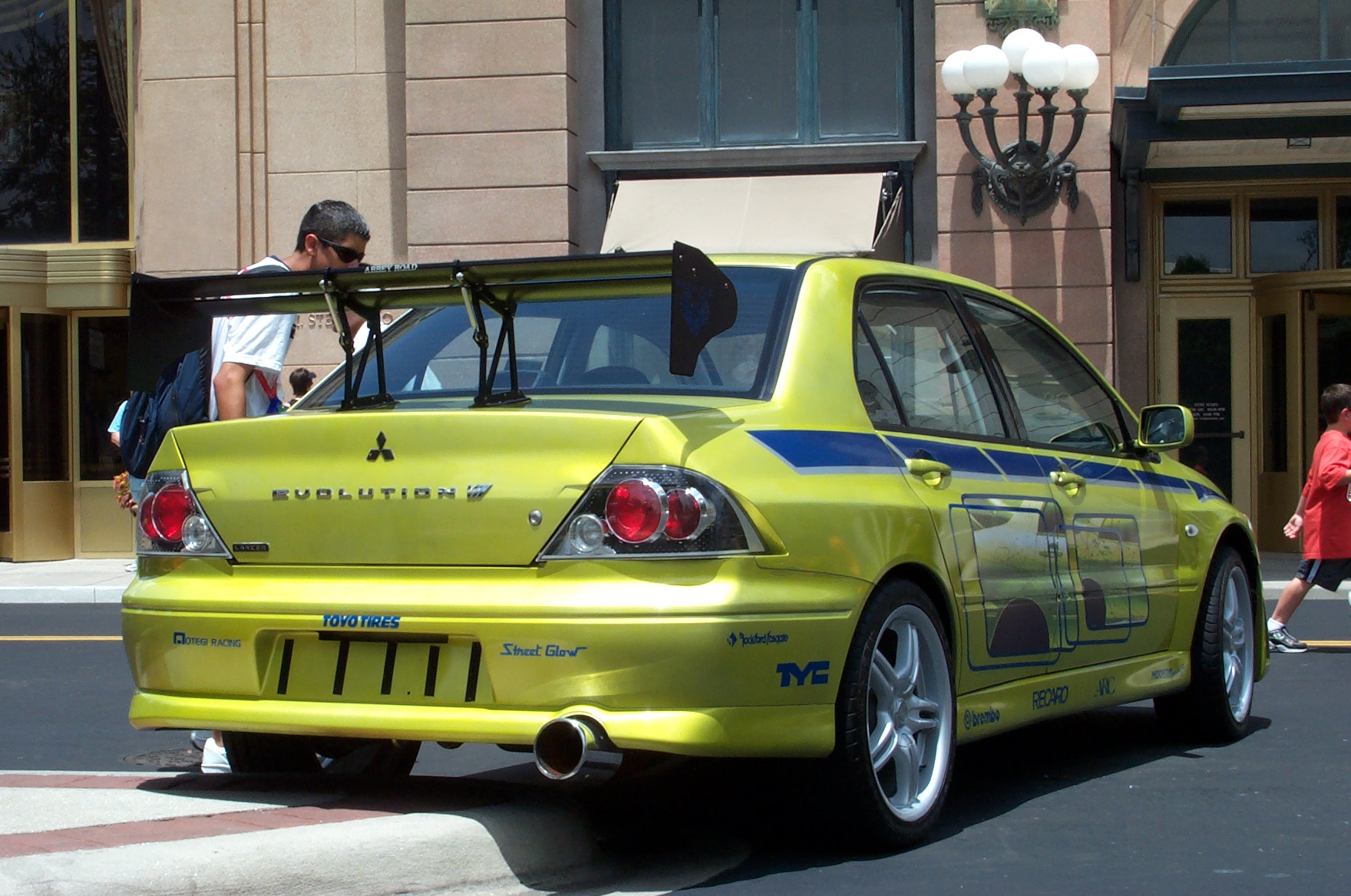 Coches de pelicula Mitsubishi Lancer Evo 2 Fast 2 Furious