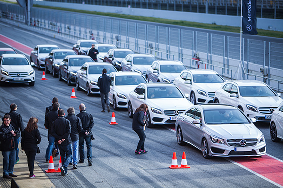 Trackday Montmelo Mercedes Benz Flota