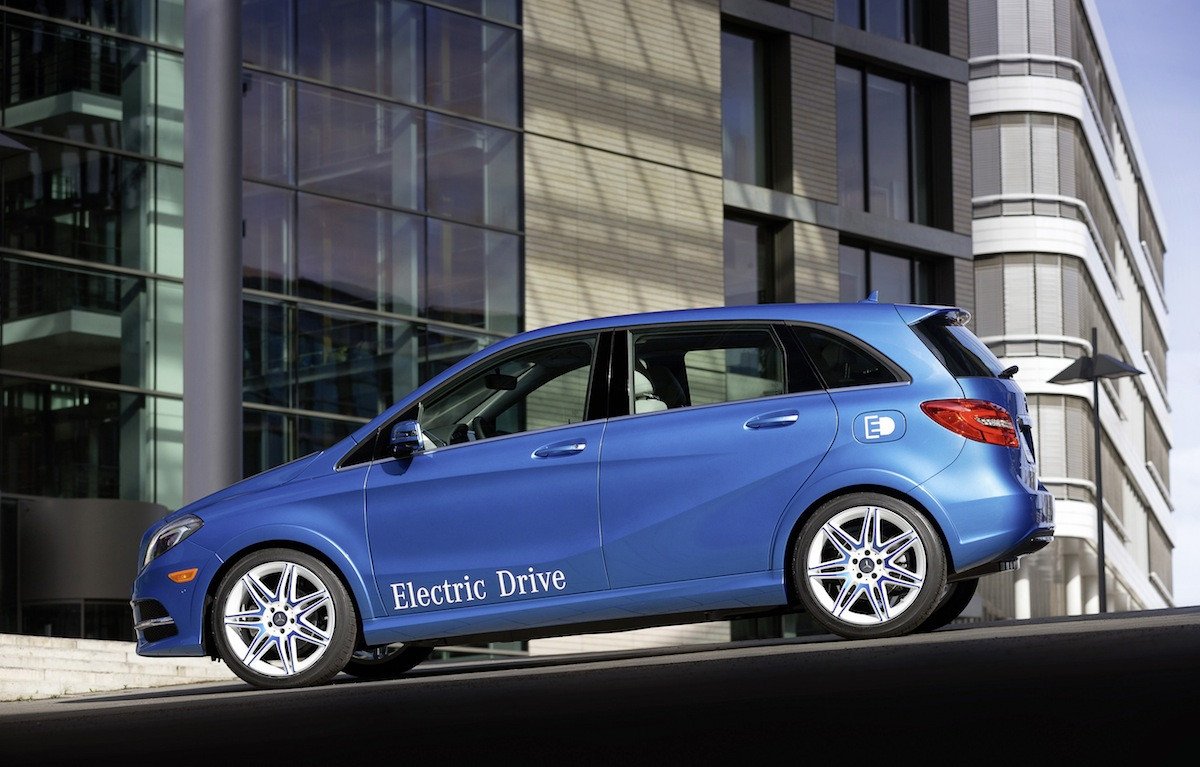 Mercedes Benz Clase B Electric Drive 2015 Lateral