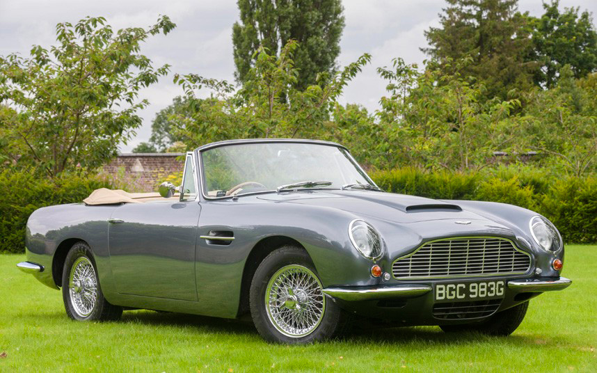 Coches de Jamiroquai ASton Martin Db6 Volante