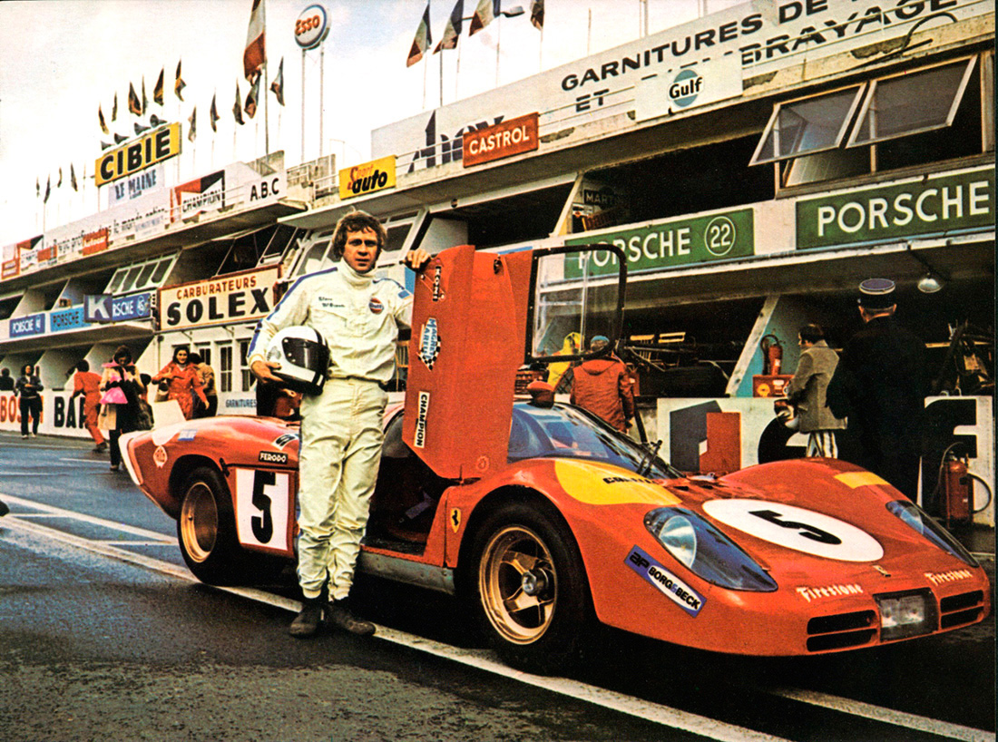 Coches Steve McQueen Ferrari Le Mans