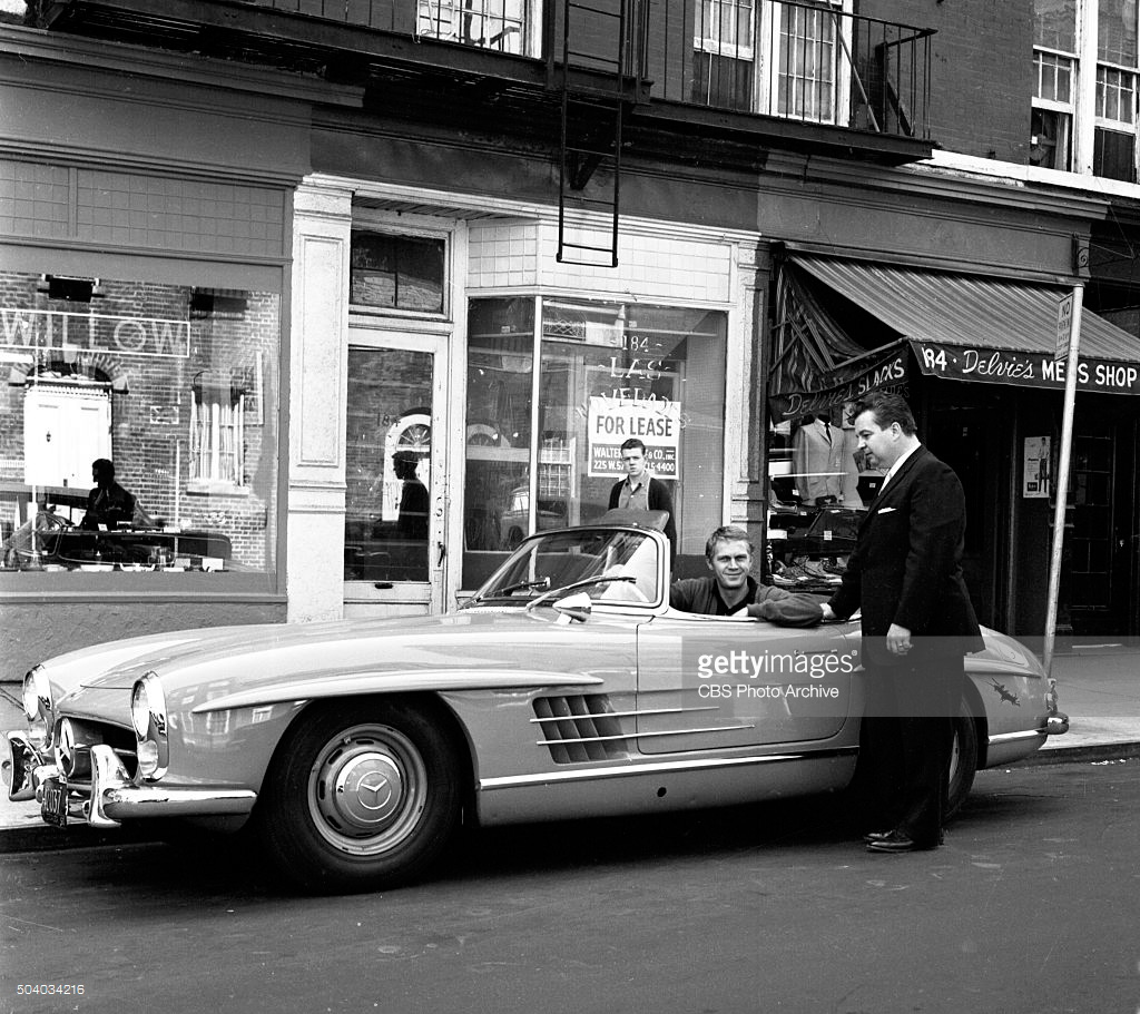 Coches Steve McQueen Mercedes 300 SL