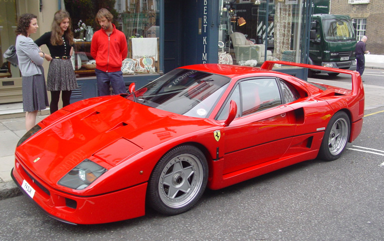 Coleccion coches Jamiroquai Ferrari F40