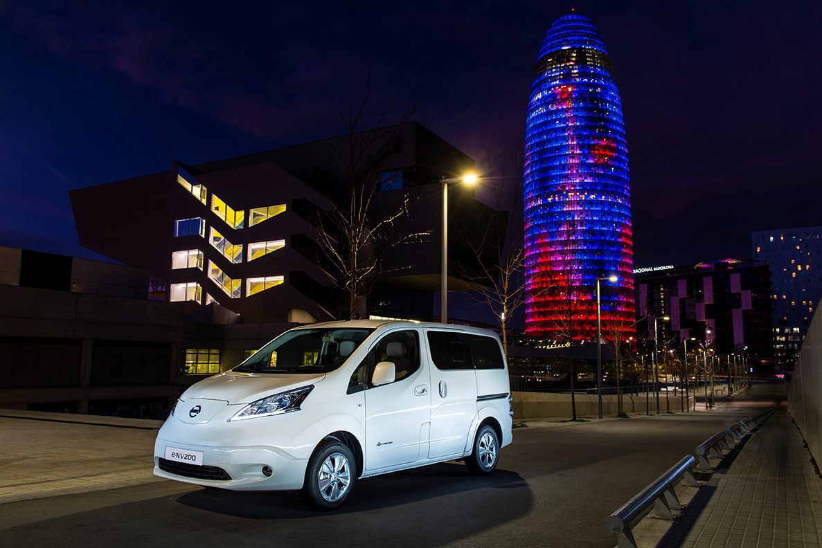 Nissan eNV200 Evalia 2015 Barcelona