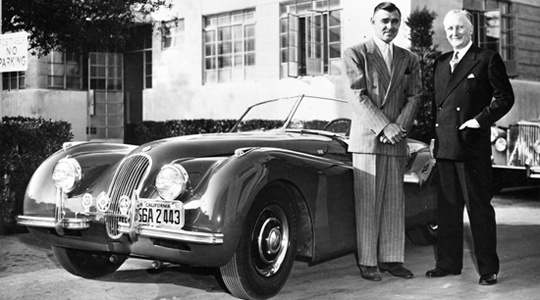 Jaguar XK120 Clark Gable 1