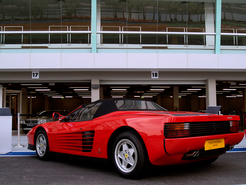 Coches Sultan Brunei Ferrari Testarossa Spider 1