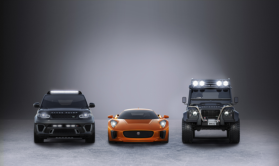 Jaguar Land Rover Spectre James Bond