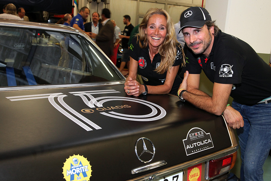  Mercedes QUADIS ClassicTeam Mercedes Benz 250 CE Costa Brava 2015