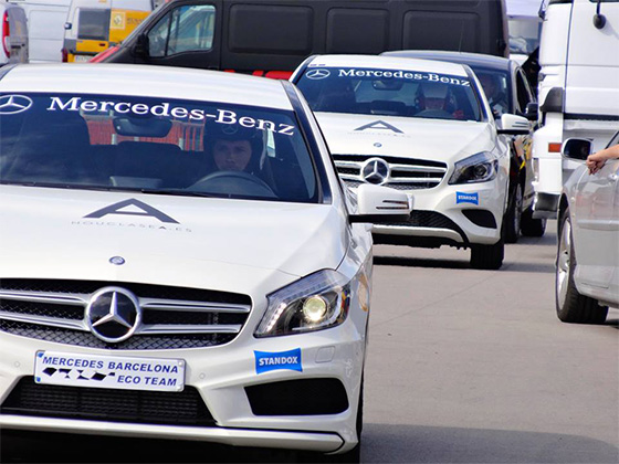Mercedes Barcelona Eco Team