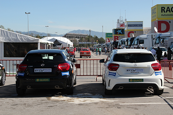 Mercedes Barcelona Eco Team Montmelo 2014 QUADIS