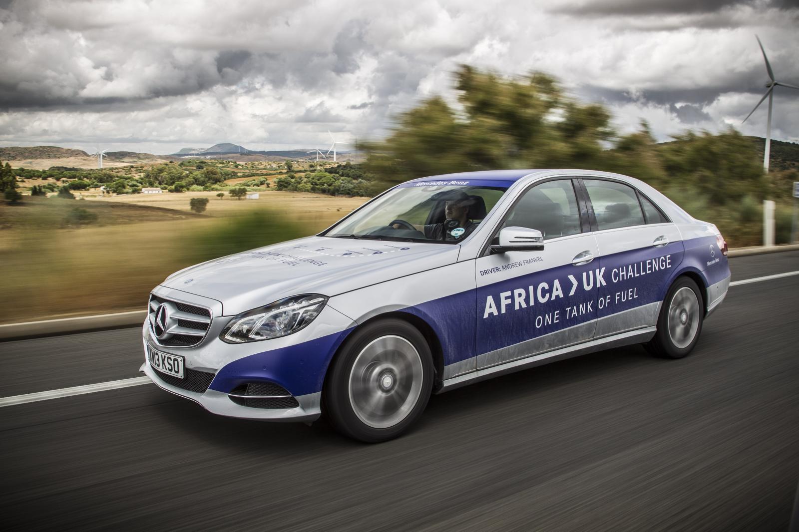 Mercedes Benz Clase E Africa UK Challenge