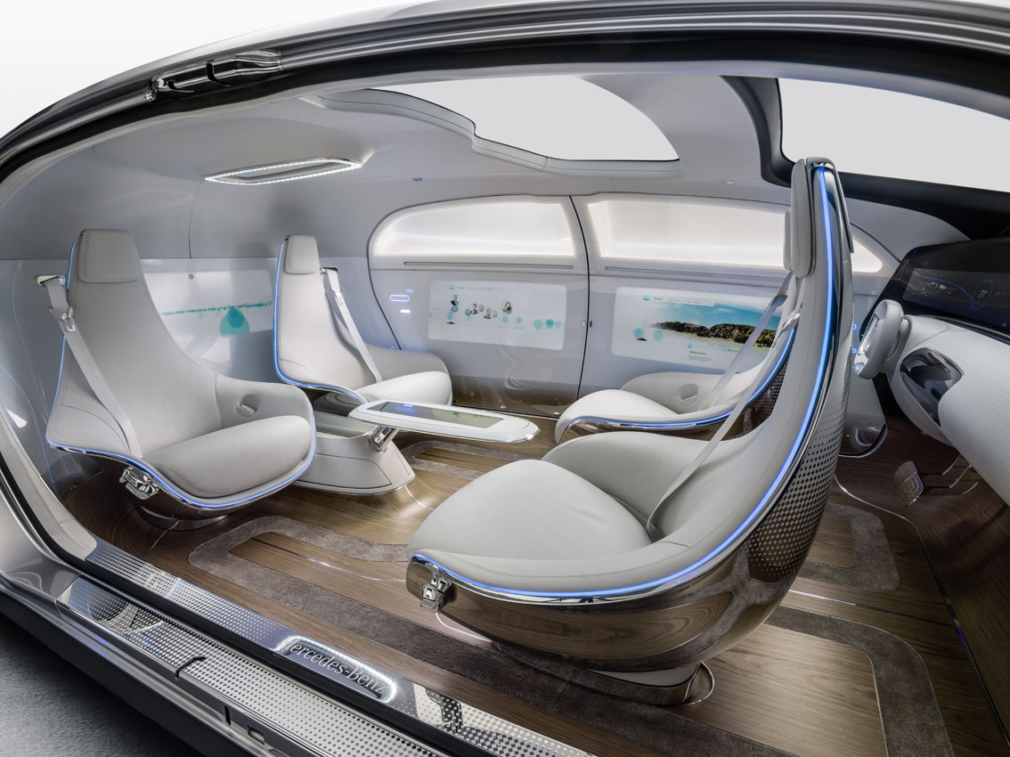 Mercedes Benz F 105 Interior 2