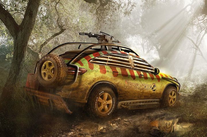  Mercedes Benz GLE Coupe Jurassic World 2