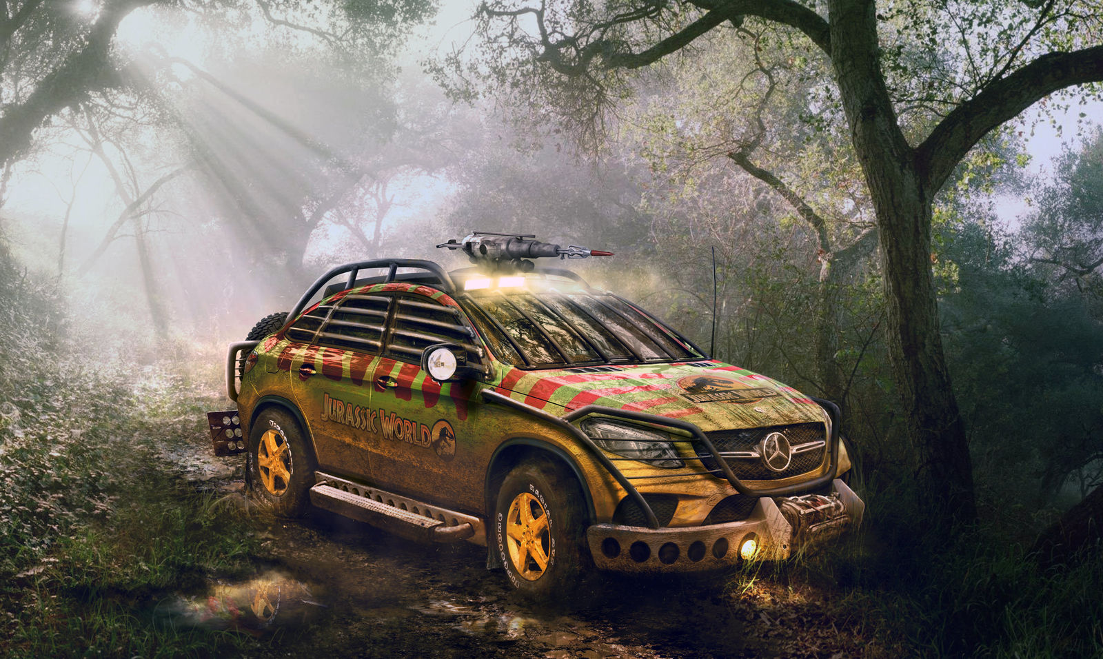 Mercedes Benz GLE Coupe Jurassic World