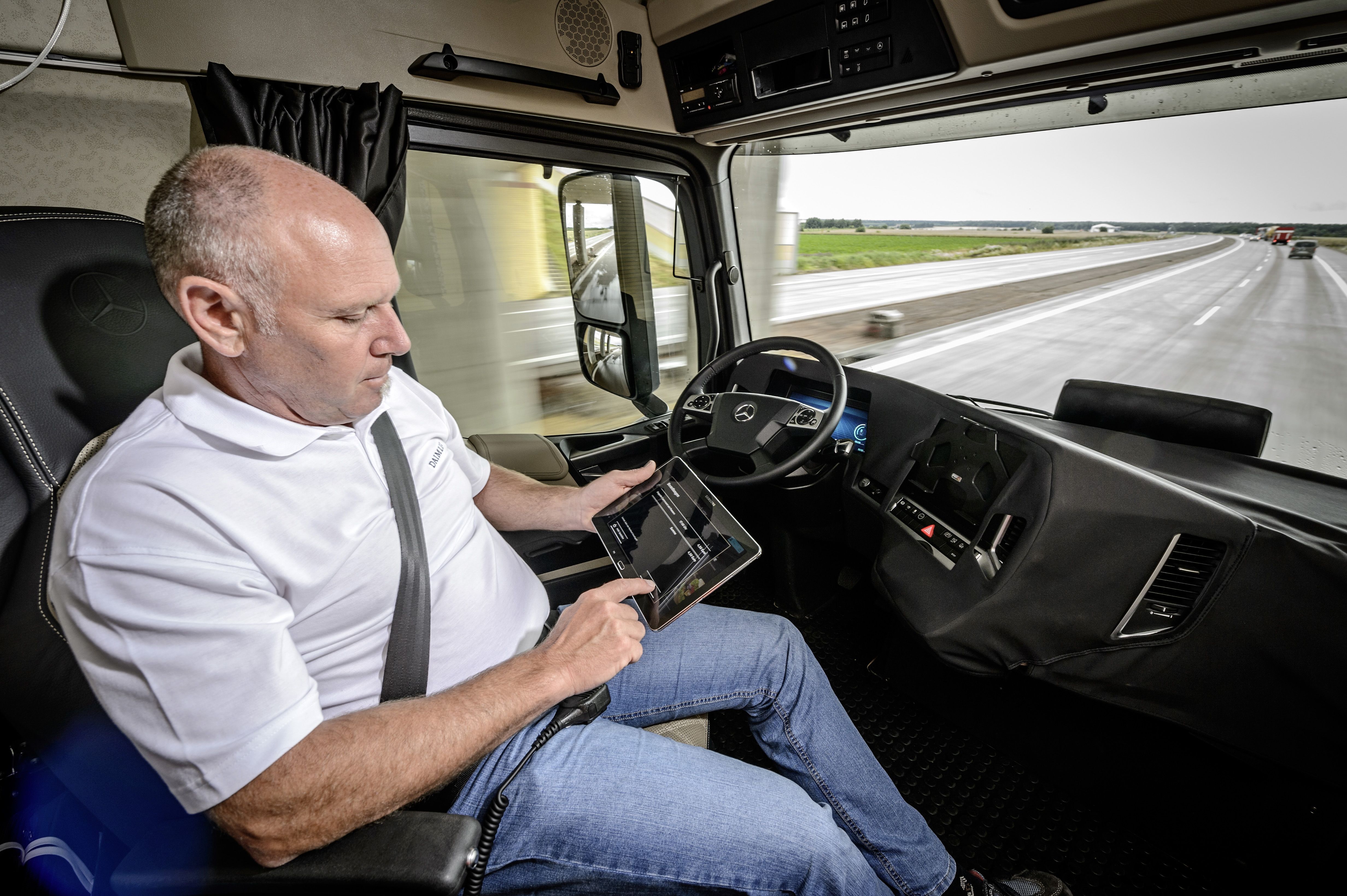 Conduccion Autonoma Mercedes Benz Actros