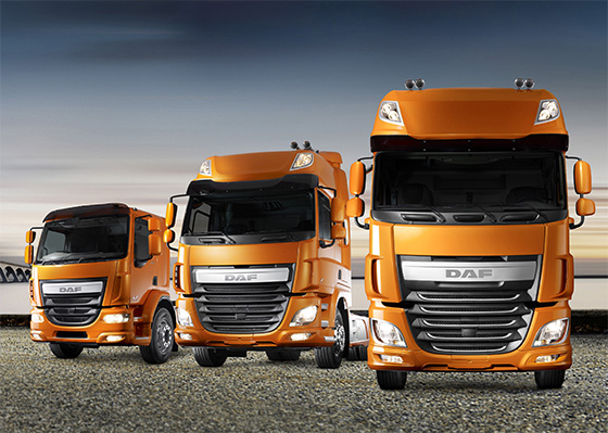 Gama camiones DAF Euro 6