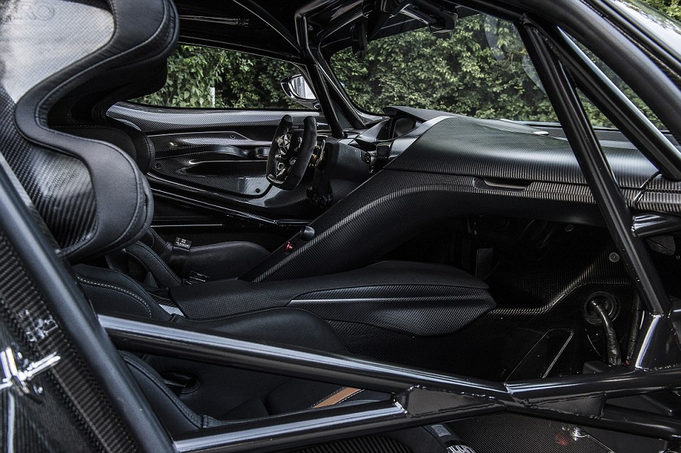 Aston Martin Vulcan 2016 Yas Marina Interior
