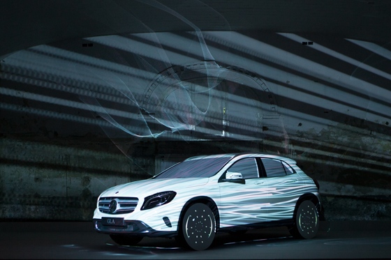 Presentacion Mercedes GLA Barcelona Mapping 2