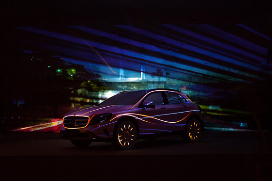 Presentacion Mercedes GLA Barcelona Mapping