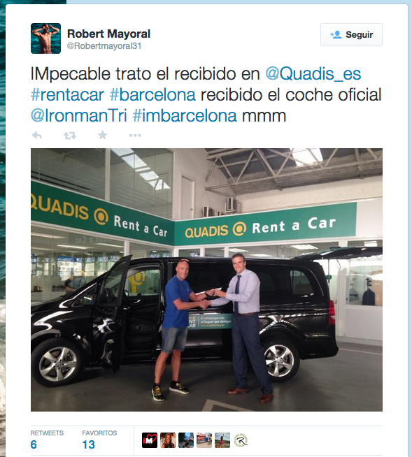 RObert Mayoral QUADIS Mercedes Clase V