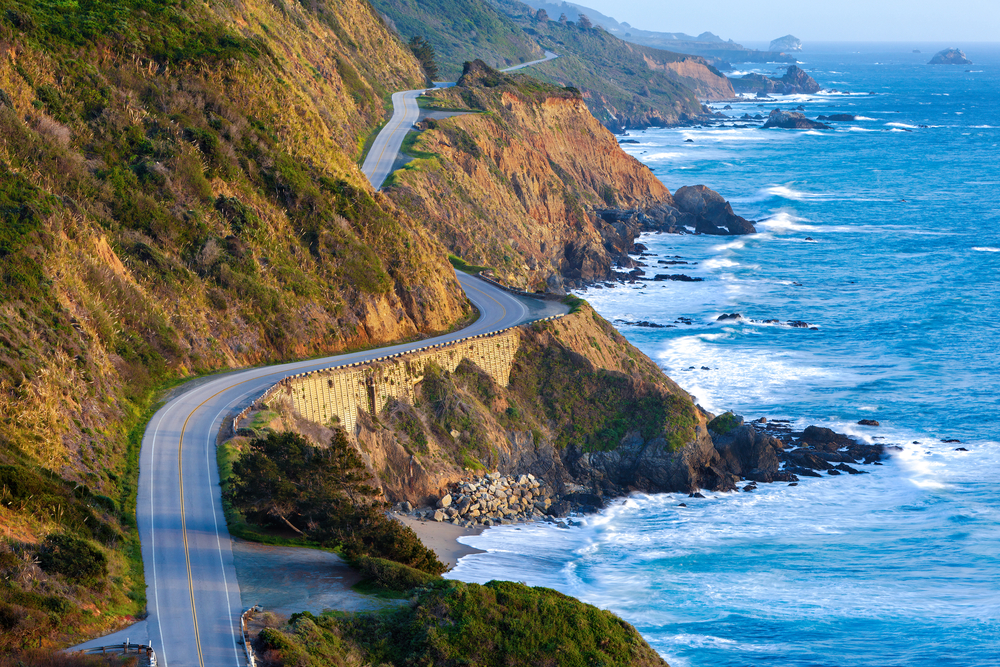 Road trip Highway 1 Los Angeles San Francisco