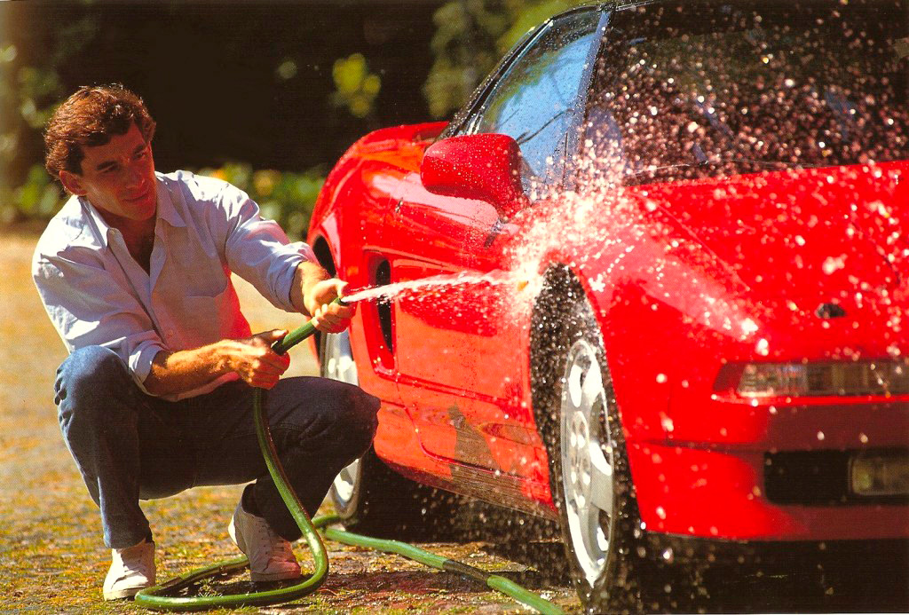 Ayrton Senna Honda NSX 2