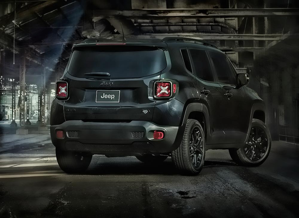 Jeep Renegade Amanecer de la Justicia Trasera