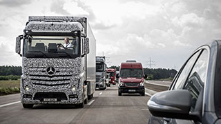 Mercedes-Benz y su camión de conducción autónoma