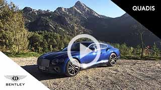 QUADIS prueba el nuevo Bentley Continental GT