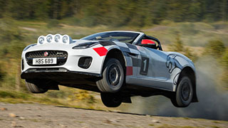 Jaguar viste de rally a su F-Type más radical