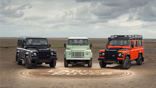 Tres ediciones especiales despiden al Land Rover Defender