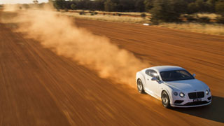El Bentley Continental GT Speed... ¡a 330 km/h!
