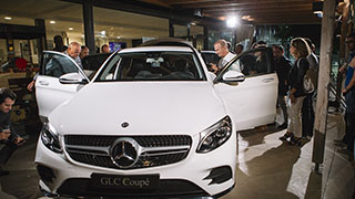 MB Motors presenta el nuevo Mercedes GLC Coupé en el Club Esportiu Padel Montgat