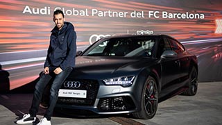 Descubre los nuevos Audi de los jugadores del Barça