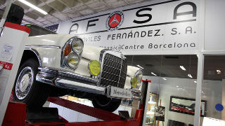 Mercedes-Benz certifica a Autolica como taller oficial de clásicos