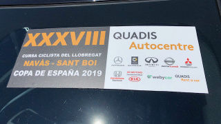 QUADIS Autocentre Sant Boi en la 38 Cursa Ciclista del Llobregat