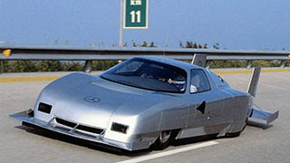 Tres prototipos experimentales de Mercedes-Benz