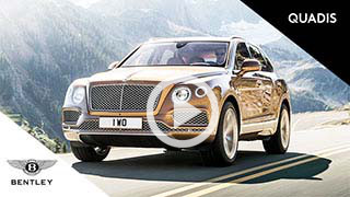 QUADIS prueba el nuevo Bentley Bentayga