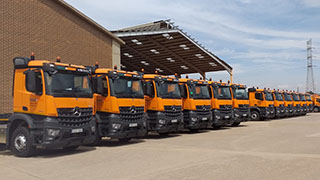 Autolica Industriales comercializa 17 camiones de Mercedes-Benz a TMA Grupo F. Sánchez