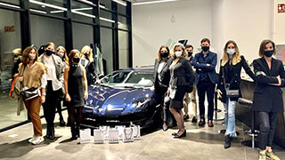 Día de la mujer emprendedora en Lamborghini Barcelona