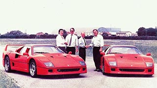 Los 15 propietarios más famosos de un Ferrari F40