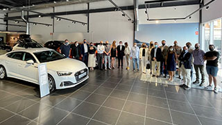 Presentación institucional de las nuevas instalaciones de Motorsol Audi en Sant Boi