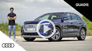 Prueba del nuevo Audi Q4 e-tron en QUADIS