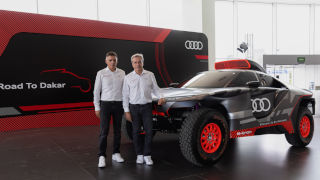 Así es el Audi RS Q e-tron de Carlos Sainz y Lucas Cruz