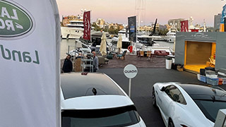 Land Motors participó un año más como vehículo oficial del Salón Náutico de Barcelona
