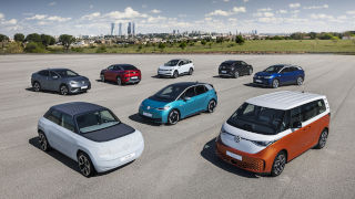 La familia de coches eléctricos Volkswagen ID.