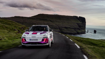 La iluminación digital del Audi Q6 e-tron revoluciona el diseño y la seguridad vial