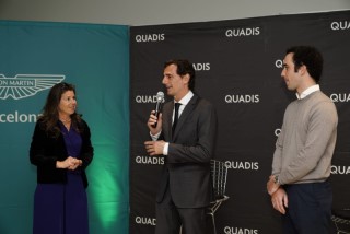 Pedro de la Rosa recibe un emotivo homenaje en QUADIS Gallery