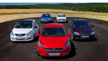 Las seis generaciones del Opel Corsa