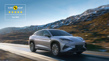 El BYD SEALION 7 demuestra su excelencia en seguridad con cinco estrellas Euro NCAP